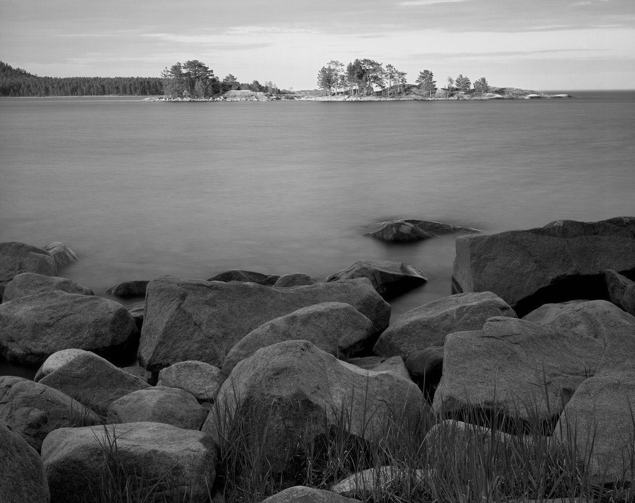 Granite shore · Russia, Karelia · 2011